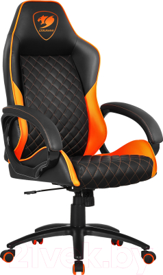 Кресло геймерское Cougar  Fusion, черный/оранжевый- фото4