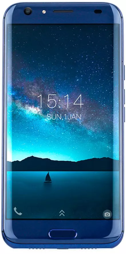 Смартфон Doogee BL5000 Blue- фото