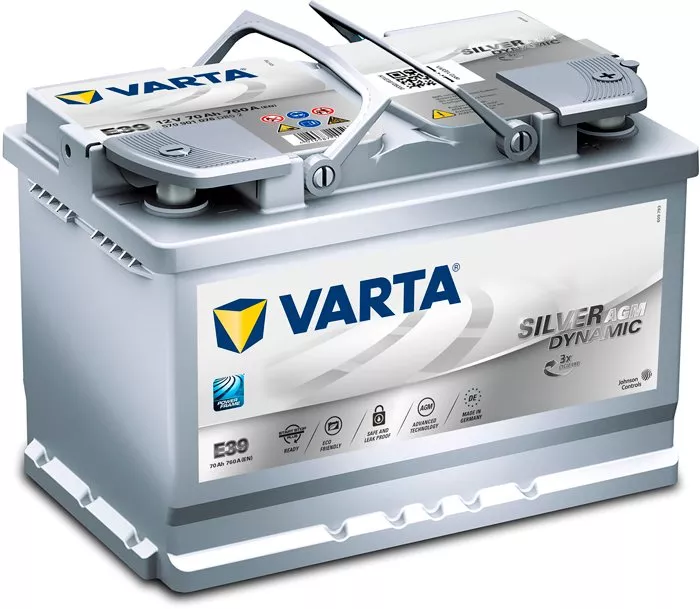 Аккумулятор VARTA Silver Dynamic AGM 570901076 (70Ah)