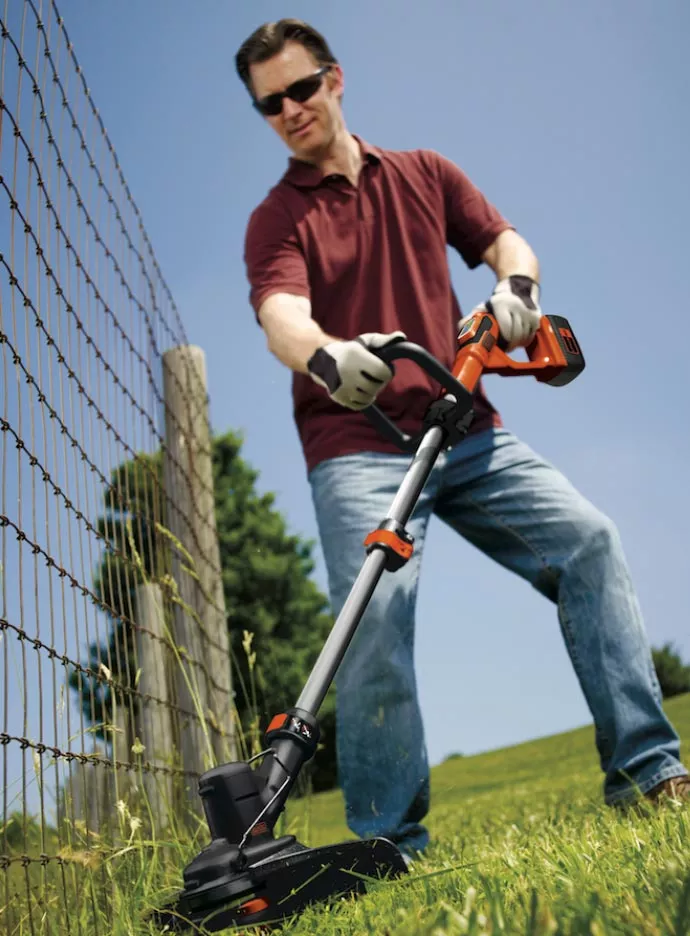 Триммер аккумуляторный Black&Decker GLC3630L20-QW- фото5