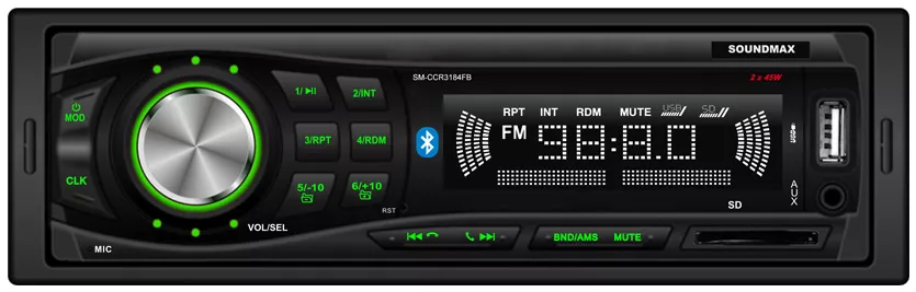 Автомагнитола Soundmax SM-CCR3184FB