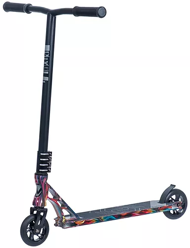 Самокат Novatrack Pixel BL Multicolor 110A.PIXEL.MC20- фото