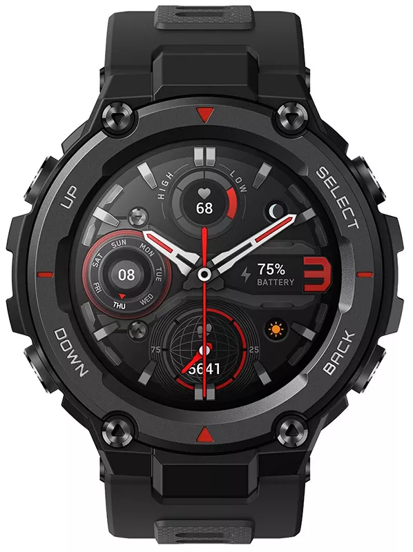 Гибридные умные часы Amazfit T-Rex Pro (черный)- фото2