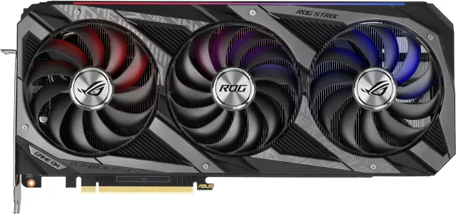 Видеокарта Asus ROG Strix GeForce RTX 3080 Ti OC Edition 12GB GDDR6X- фото