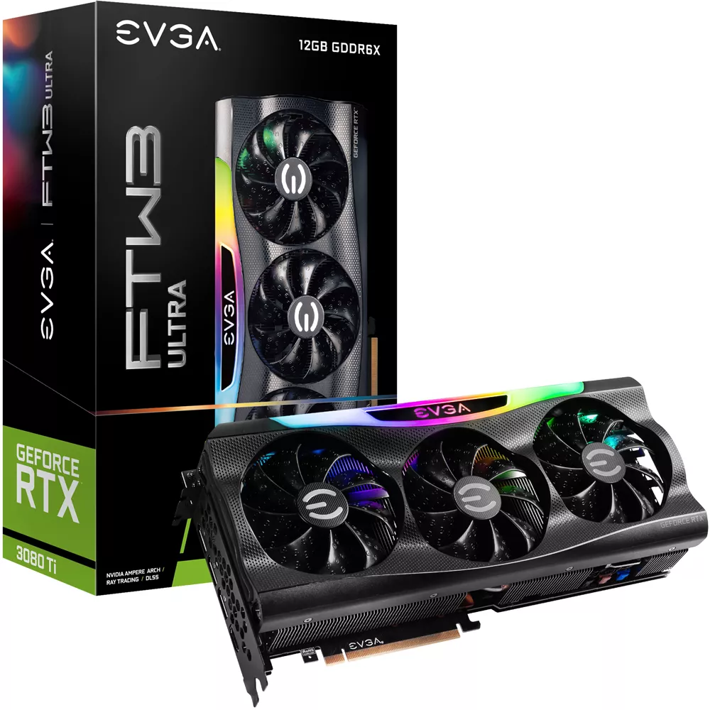 Видеокарта EVGA GeForce RTX 3080 Ti FTW3 Ultra Gaming 12GB GDDR6X 12G-P5-3967-KR- фото8