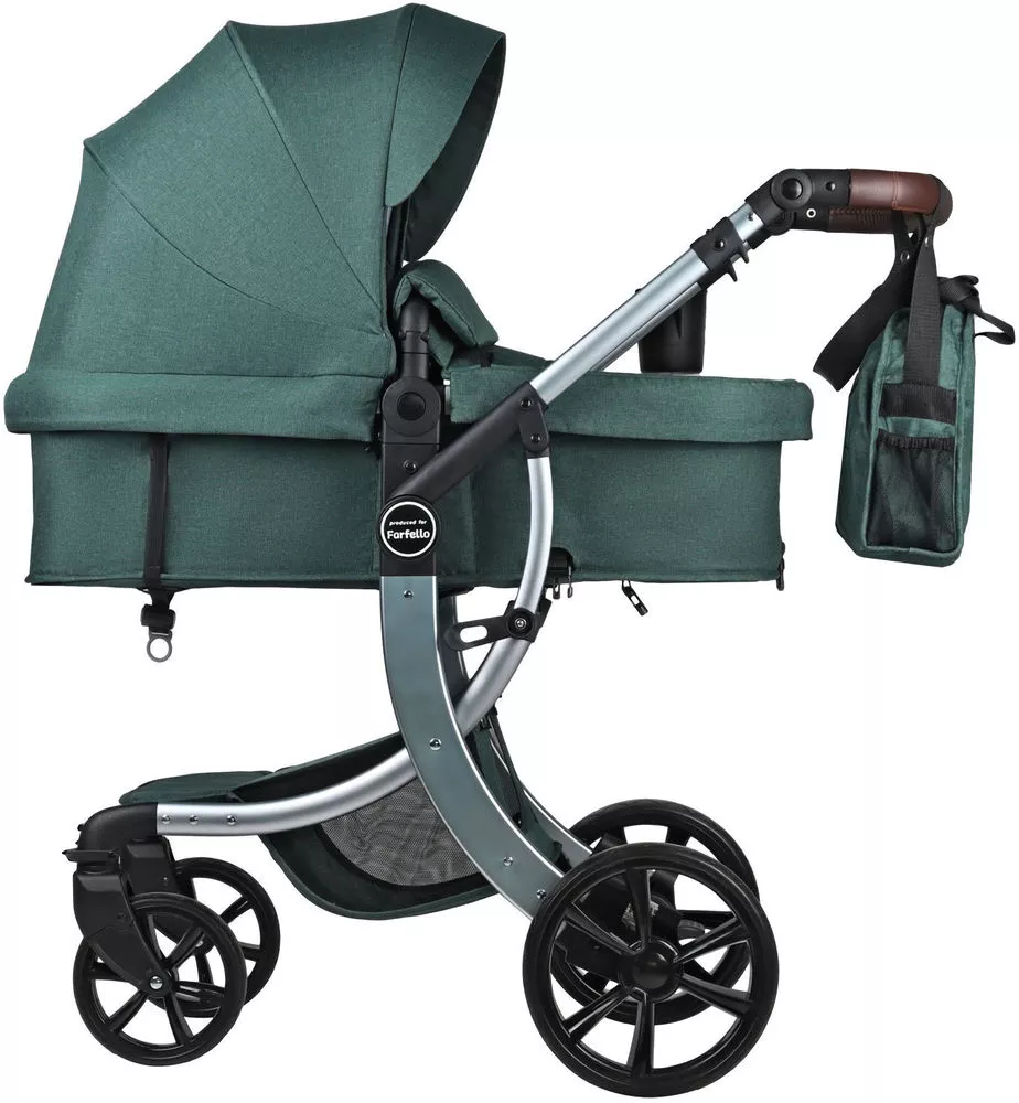 Универсальная коляска Aimile Original New Silver NDS-1 (зеленый)