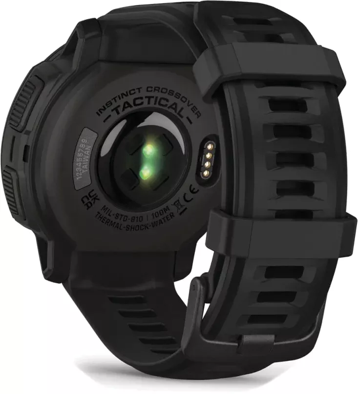 Умные часы Garmin Instinct Crossover Solar Tactical Edition 45 мм (черный)- фото2