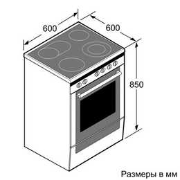 Плита электрическая Bosch HCE744263R- фото2